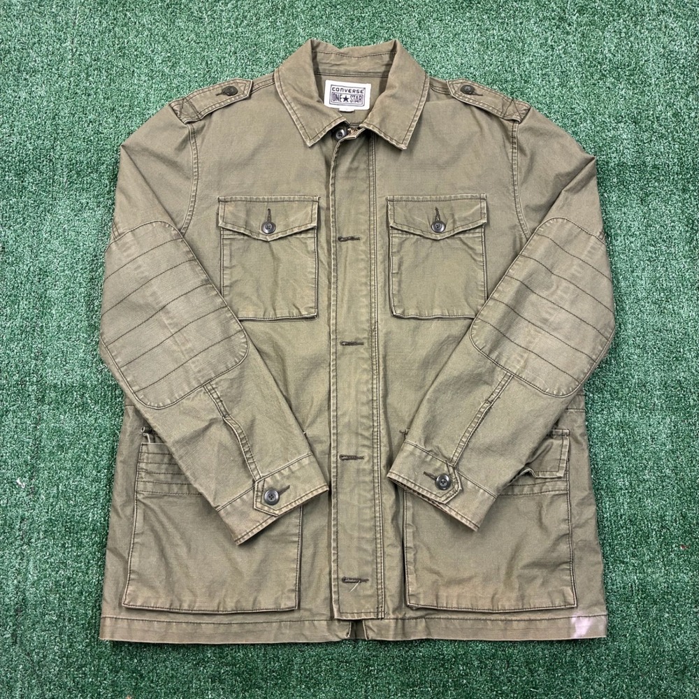 Y2K 2000's Converse One Star Military Field Jacket